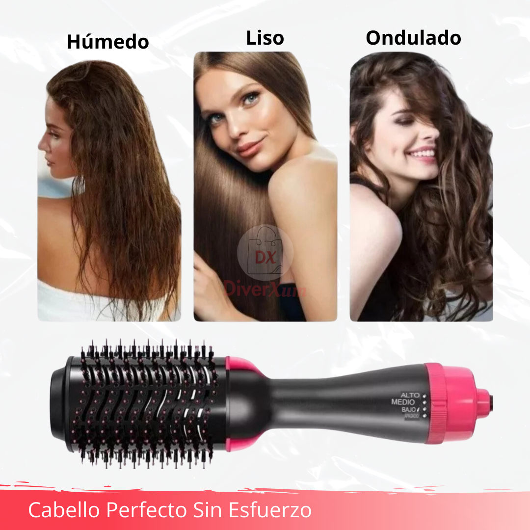 BrushShine™ Cepillo Alisador de Cabello - One Step Voluminizador