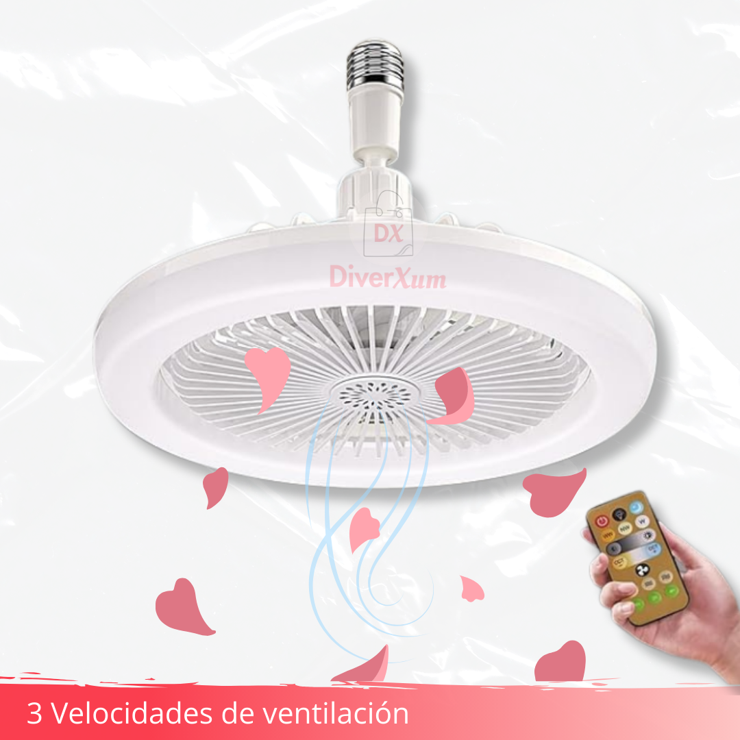 BrightAir™ 3 En 1 Ventilador de Techo Con Luz y Aromatizador